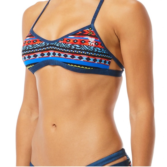 NWT TYR Women’s Santa Fe Mojave Tieback Top medium NEW - Picture 1 of 4